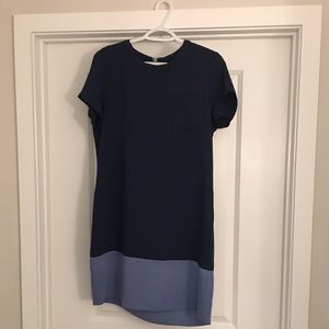 Blue Adrienne Vittadini Dress Size 8